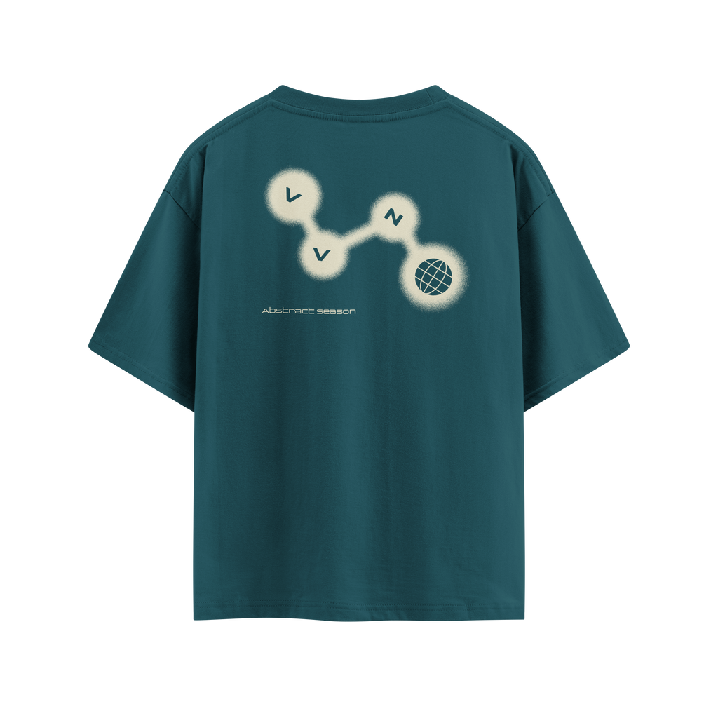 CAMISA ABSTRACT SEASON AZUL